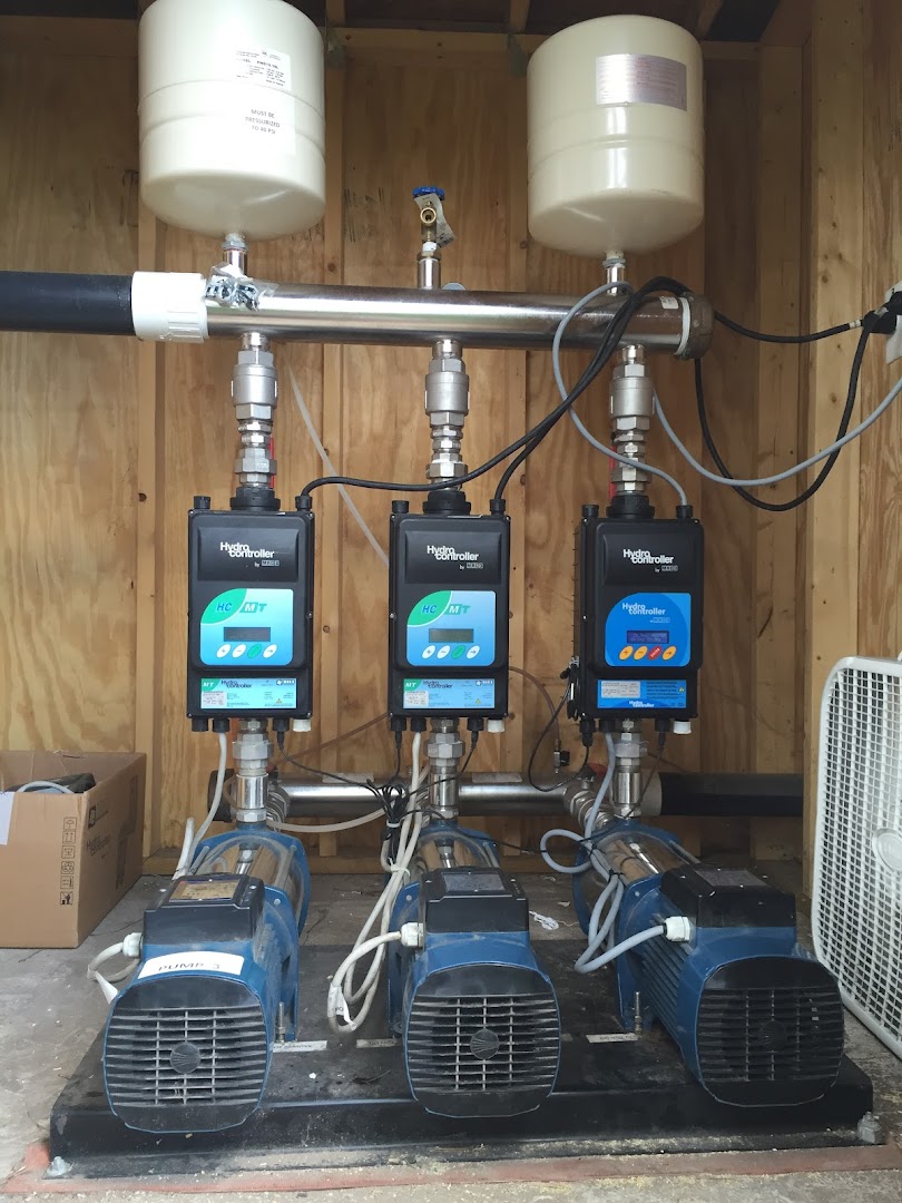 Irrigation booster pump system installed, Wilmington NC